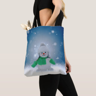SlipperyJoe's bezaubernder Weihnachts-Schneemann-C Tasche