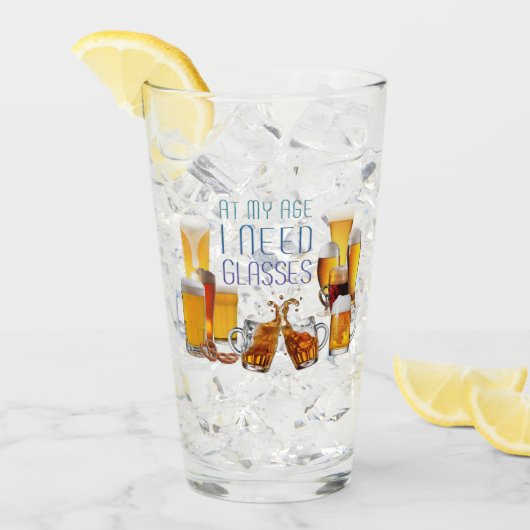 SlipperyJoe's Biergläser Pilsner Gläser Steine (Vorderseite Ice)