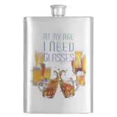 SlipperyJoe's Biergläser Pilsner Gläser Steine Flachmann (Vorderseite)