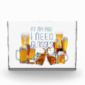 SlipperyJoe's Biergläser Pilsner Gläser Steine Fotoblock (Vorderseite)