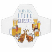 SlipperyJoe's Biergläser Pilsner Gläser Steine Fußball (Flach)