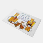 SlipperyJoe's Biergläser Pilsner Gläser Steine Fußmatte (Schrägansicht)