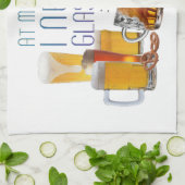 SlipperyJoe's Biergläser Pilsner Gläser Steine Geschirrtuch (Gefaltet)