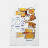 SlipperyJoe's Biergläser Pilsner Gläser Steine Geschirrtuch (Vertikal)