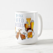 SlipperyJoe's Biergläser Pilsner Gläser Steine Kaffeetasse (VorderseiteRechts)