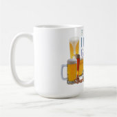 SlipperyJoe's Biergläser Pilsner Gläser Steine Kaffeetasse (Links)
