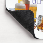 SlipperyJoe's Biergläser Pilsner Gläser Steine Mousepad (Ecke)