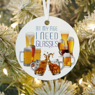 SlipperyJoe's Biergläser Pilsnergläser Krüge Ornament Aus Metall