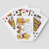 SlipperyJoe's Biergläser Pilsnergläser Steinkrüge Spielkarten (Rückseite)