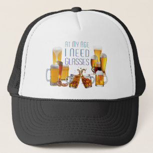 SlipperyJoe's Biergläser Pilsnergläser Steinkrüge Truckerkappe