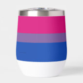 SlipperyJoe's Bisexual Pride Flag Lavendel-pink bl (Vorderseite)