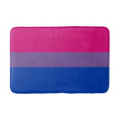 SlipperyJoe's Bisexual Pride Flag Lavendel-pink bl Badematte (Vorderseite)