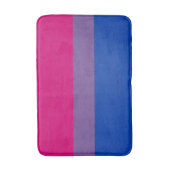 SlipperyJoe's Bisexual Pride Flag Lavendel-pink bl Badematte (Vorderseite Vertikal)
