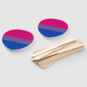 SlipperyJoe's Bisexual Pride Flag Lavendel-pink bl Fächer (Non-assembled)