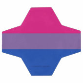 SlipperyJoe's Bisexual Pride Flag Lavendel-pink bl Fußball (Flach)