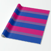 SlipperyJoe's Bisexual Pride Flag Lavendel-pink bl Geschenkpapier (Ungerollt)