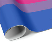 SlipperyJoe's Bisexual Pride Flag Lavendel-pink bl Geschenkpapier (Rolleneckpunkt)