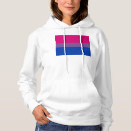 SlipperyJoe's Bisexual Pride Flag Lavendel-pink bl Hoodie