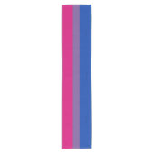 SlipperyJoe's Bisexual Pride Flag Lavendel-pink bl Kurzer Tischläufer (Vorderseite)