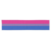 SlipperyJoe's Bisexual Pride Flag Lavendel-pink bl Kurzer Tischläufer (Horizontal)