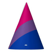 SlipperyJoe's Bisexual Pride Flag Lavendel-pink bl Partyhütchen (Links)
