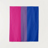 SlipperyJoe's Bisexual Pride Flag Lavendel-pink bl Wandteppich (Vorderseite)