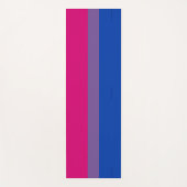 SlipperyJoe's Bisexual Pride Flag Lavendel-pink bl Yogamatte (Vorderseite)