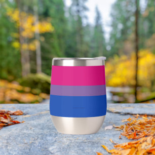 SlipperyJoe's Bisexuellen-Stolzflagge Farben Magen