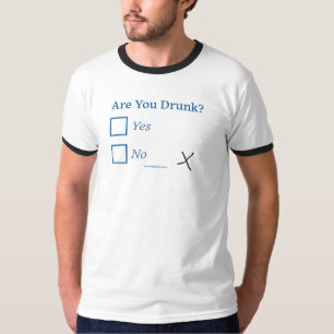 SlipperyJoe's bist du betrunken humorvoll leicht s T-Shirt