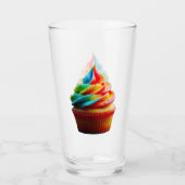 SlipperyJoe's blendender Regenbogenkuchen wirbelt Glas (Vorderseite)