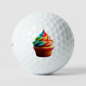 SlipperyJoe's blendender Regenbogenkuchen wirbelt Golfball (Vorderseite)