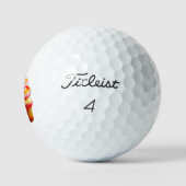 SlipperyJoe's blendender Regenbogenkuchen wirbelt Golfball (Logo)