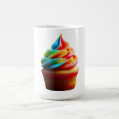 SlipperyJoe's blendender Regenbogenkuchen wirbelt  Kaffeetasse (Mittel)