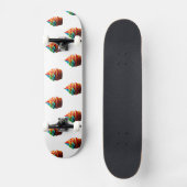 SlipperyJoe's blendender Regenbogenkuchen wirbelt  Skateboard (Vorderseite)