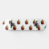 SlipperyJoe's blendender Regenbogenkuchen wirbelt  Skateboard (Horizontal)