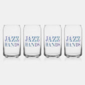 SlipperyJoe's Broadway-Musical Jazz Hands queere C Dosenglas (Hinten)
