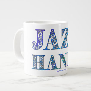 SlipperyJoe's Broadway-Musical Jazz Hands queere C Jumbo-Tasse