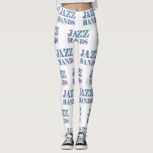 SlipperyJoe's Broadway-Musical Jazz Hands queere C Leggings