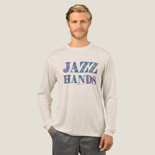 SlipperyJoe's Broadway-Musical Jazz Hands queere C Tri-Blend Shirt