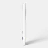 SlipperyJoe's brushed Metal Teddy Bär Regenbogensc Samsung Galaxy Hülle (Linke Seite)