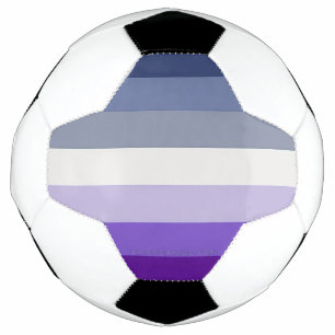 SlipperyJoe's Butch Lesbian Pride Flag repräsentie Fußball