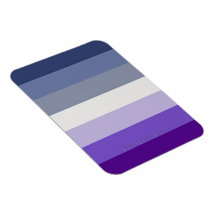 SlipperyJoe's Butch Lesbian Pride Flag repräsentie Magnet