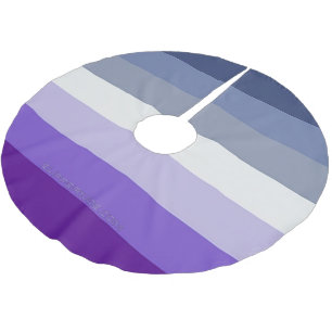 SlipperyJoe's Butch Lesbian Pride Flag repräsentie Polyester Weihnachtsbaumdecke