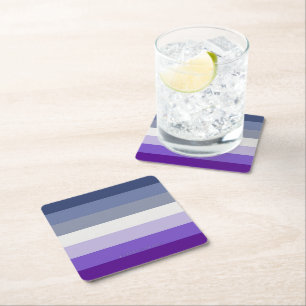 SlipperyJoe's Butch Lesbian Pride Flag repräsentie Rechteckiger Pappuntersetzer
