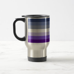 SlipperyJoe's Butch Lesbian Pride Flag repräsentie Reisebecher