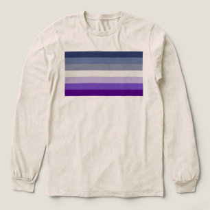 SlipperyJoe's Butch Lesbian Pride Flag repräsentie Tri-Blend Shirt