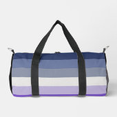 SlipperyJoe's Butch Lesbian Pride Flag Schwulenges Duffle Bag (Vorderseite)