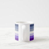SlipperyJoe's Butch Lesbian Pride Flag Schwulenges Espressotasse (Rückseite)