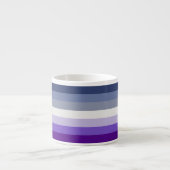 SlipperyJoe's Butch Lesbian Pride Flag Schwulenges Espressotasse (Vorderseite)