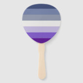 SlipperyJoe's Butch Lesbian Pride Flag Schwulenges Fächer (Vorderseite)